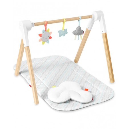 SKIP HOP tapis d'activité en bois silver lining cloud