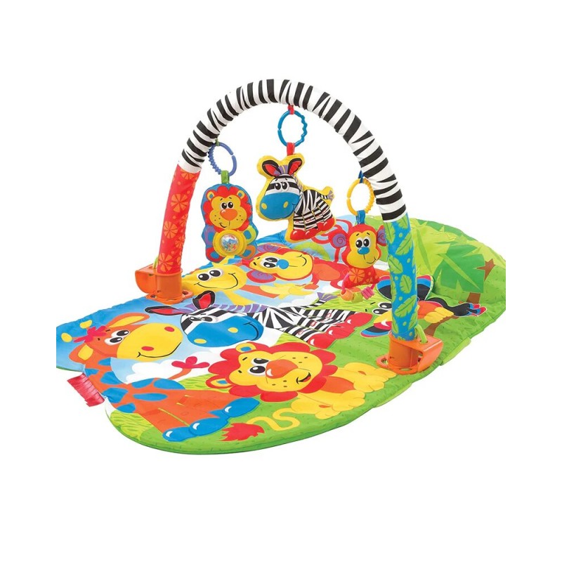 PLAYGRO 5 in 1 safari super gym 0m+