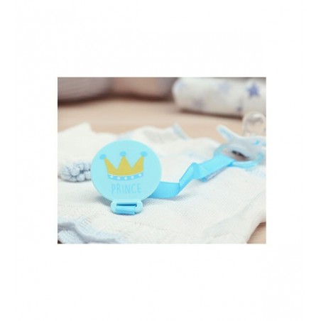 KIOKIDS Attache Sucette Bleu Prince