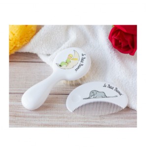 KIOKIDS Peigne et Brosse Naturel le Petit Prince