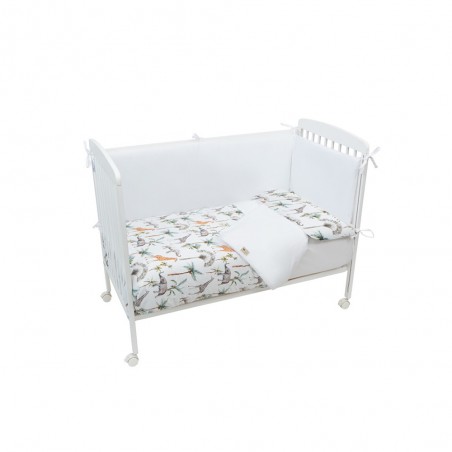 BIMBIDREAMS Housse de couette africa blanco