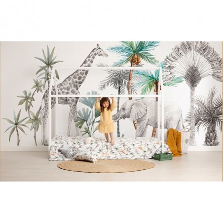 BIMBIDREAMS Housse de couette africa blanco