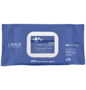 URIAGE BÉBÉ 1ères lingettes nettoyantes | 70 U