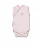 BIMBIDREAMS Body sans manches 6 mois dots rose