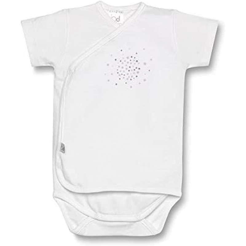 BIMBIDREAMS Body manches courtes taille 1 mois spiral b/rose