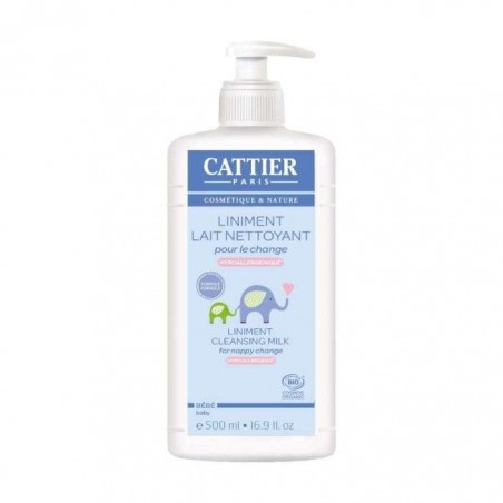 CATTIER BÉBÉ liniment lait nettoyant | 500 ml