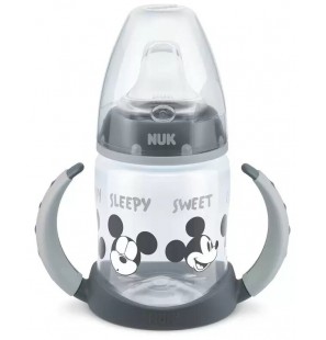 Nuk Tasse d’apprentissage Mickey 6-18mois 150ml - Gris