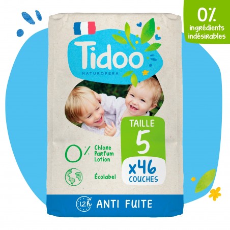 TIDOO Taille 5 (11-25kg) couches | 46 u