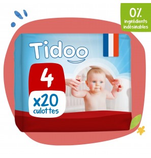 TIDOO culotte d’Apprentissage Taille 4 / 8-15Kg | 20 u