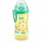 NUK Flexi Cup avec paille 12m+  300ml - Jaune