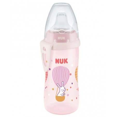 NUK Active cup embout silicone 300ml 12m+ - Rose