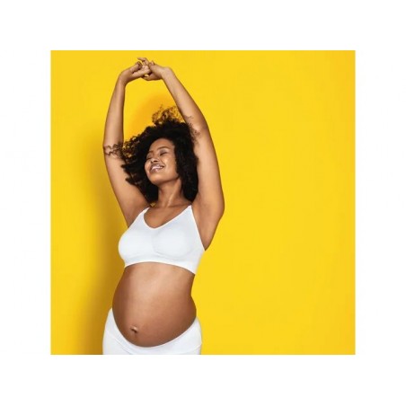 MEDELA Soutien-gorge de grossesse et d’allaitement ultra-respirant Keep Cool™ taille M blanc