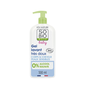 SO'BIO ETIC BABY gel lavant très doux | 500 ml