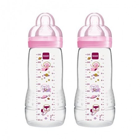 Mam biberon easy active rose 330ml