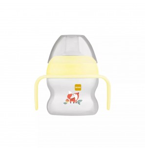 MAM tasse d'apprentissage +4 mois jaune 150ml