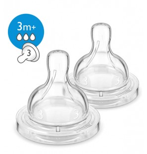 AVENT Philips 2 tétines Classic-3m+/3T