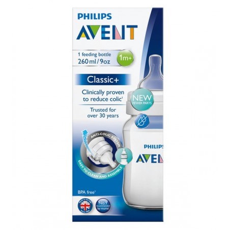 Avent Philips Biberon Anti-colic +1 mois 260 ml