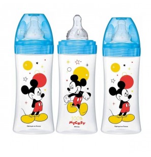 DODIE biberon initiation+ Mickey Bleu +6M | 330 ml