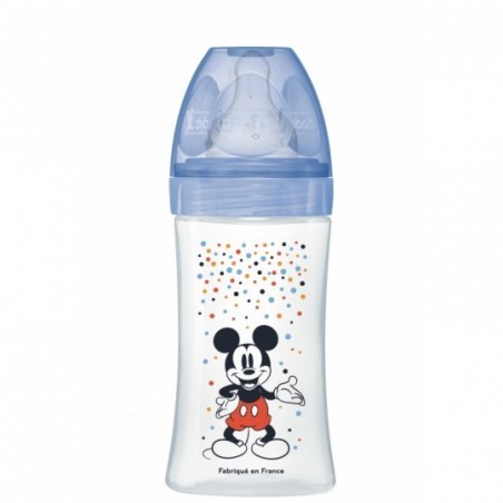 DODIE biberon initiation+ Mickey Bleu 0-6M | 270 ml