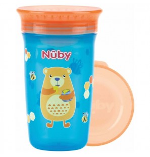 NUBY Gobelet 360 degrés 300ml 6+ mois