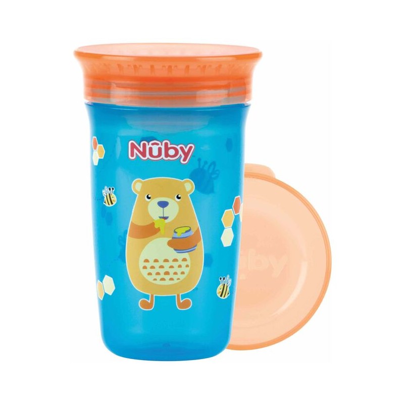 NUBY Gobelet 360 degrés 300ml 6+ mois