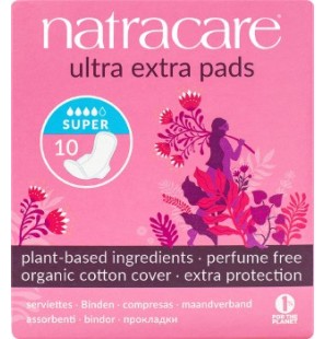 NATRACARE Ultra Extra Serviettes Hygiéniques Super