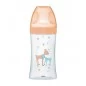 DODIE biberon Sensation+ Beige Biche Verre 0-6M | 270 ml