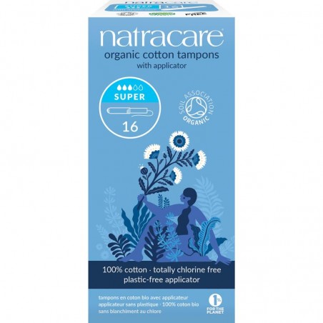 NATRACARE Tampon Super avec applicateur 16