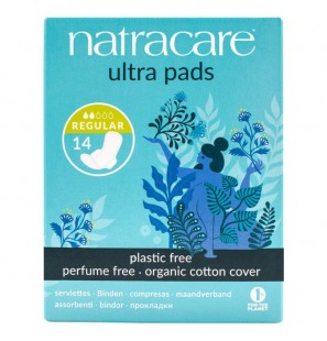 NATRACARE Serviettes menstruelles bio ultra régulières