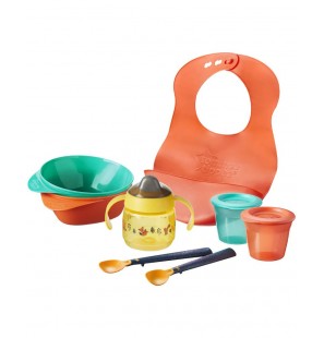 TOMMEE TIPPEE Kit d'apprentissage en Silicone