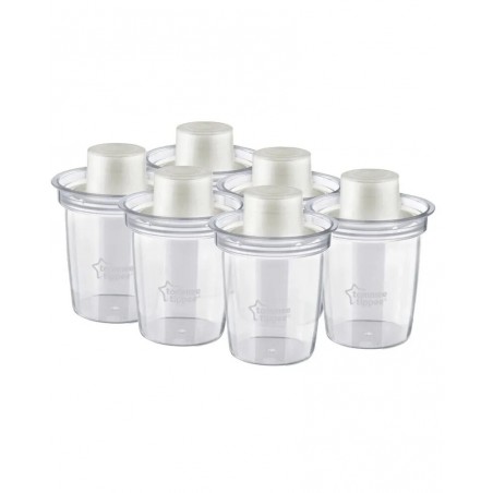 TOMMEE TIPPEE Lot de 6 Distributeurs de Lait en Poudre