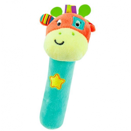 WINFUN Bâton hochet souple - Girafe 0m+