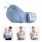 AIEBAO Porte bebe naissance a 15KG Bleu Roi