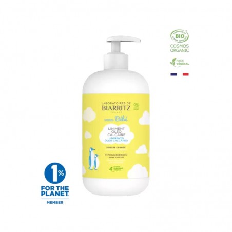 BIARRITZ BEBE Liniment Oléo-Calcaire Bio | 500 Ml