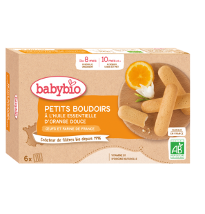 BABYBIO PETITS BOUDOIRS 120G