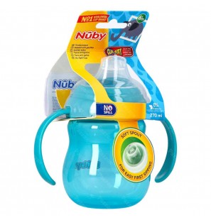 NUBY GOBELET ANTI-GOUTTE A BEC SIMPLE 270ML