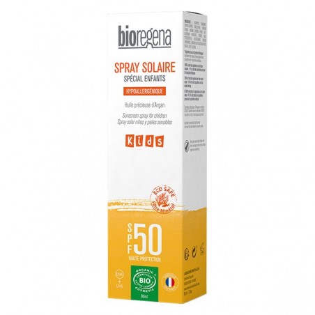 BIOREGENA SPRAY SOLAIRE ENFANTS HAUTE TOLERANCE SPF50 90ML