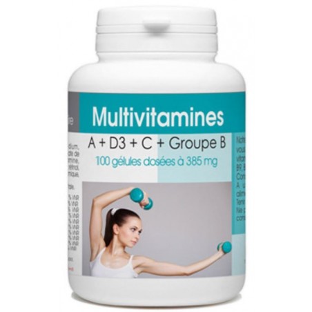 copy of GPH DIFFUSION Multivitamine A+D3+C+GROUPE B 318 mg | 100 gélules