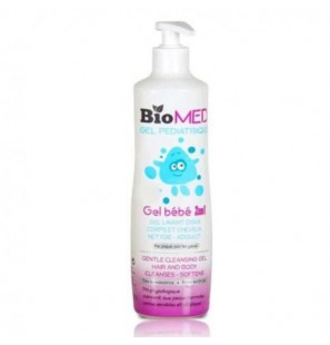 BIOMED GEL BEBE LAVANT DOUX CORPS ET CHEVEUX 2 EN 1 500ML