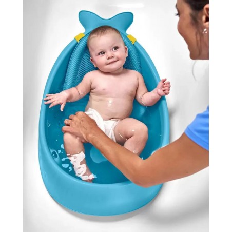 Skip Hop Baignoire Moby Smart Sling 3 Étapes - Bleu