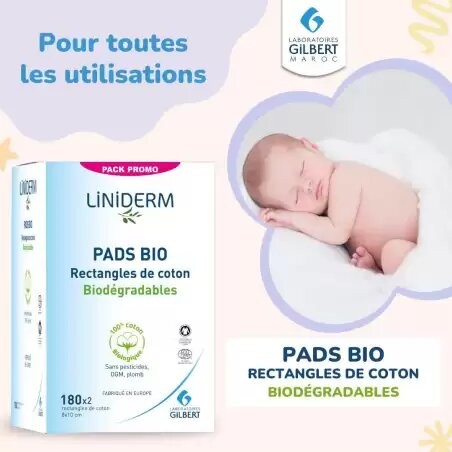 GILBERT PACK PROMO LINIDERM PADS BIO B180*2