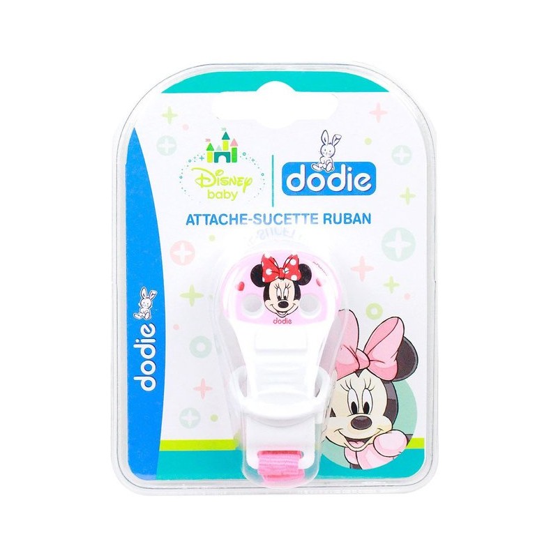 DODIE ATTACHE SUCETTE RUBAN MINNIE