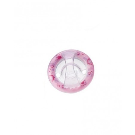 NUBY SUCETTE CERISE 100% SILICONE SURMOULEE 6-36MOIS