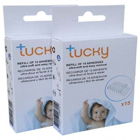 TUCKY KIT DE RECHARGE D’ADHÉSIF  POUR THERMOMÈTRE INTELLIGENT– BOÎTE DE 15