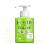 REVLON PRO EQUAVE KIDS GREEN APPLE CONDITIONING SHAMPOING 300ML