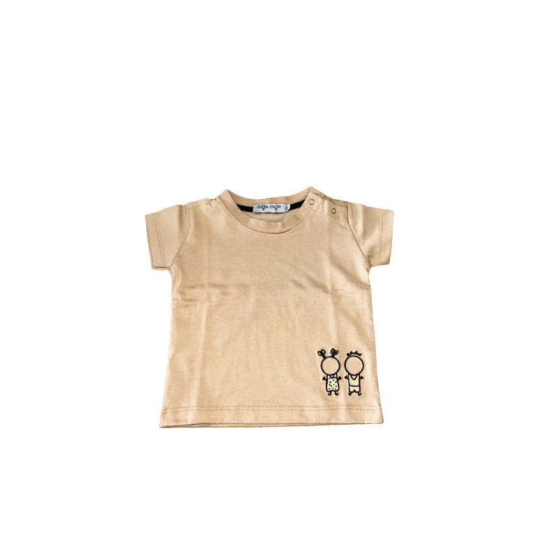 NOSS NOSS T-shirt bio beige 9 mois