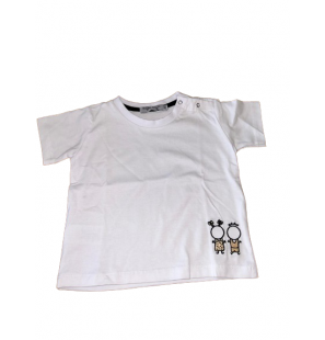 NOSS NOSS T-shirt bio blanc 18mois