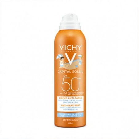 VICHY IDEAL SOLEIL SPF50+ BRUME ANTI-SABLE ENFANTS 200ML