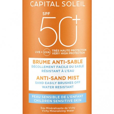 VICHY IDEAL SOLEIL SPF50+ BRUME ANTI-SABLE ENFANTS 200ML