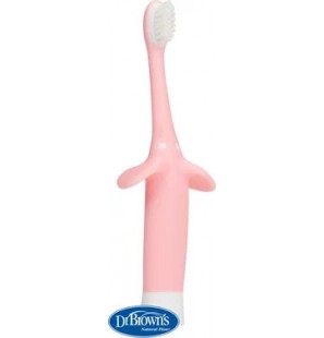 DR BROWNS Brosse a dents bebe 0-3 ans oreille elephant